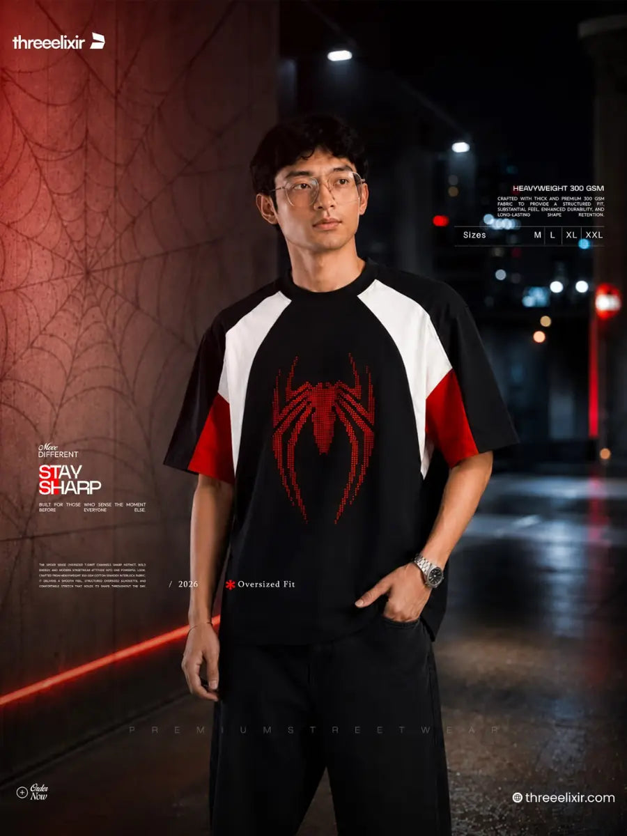 Spider Sense Oversized Tshirt