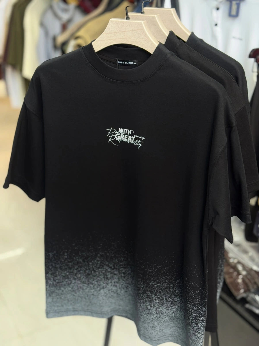 Spider Noir Oversized Tshirt