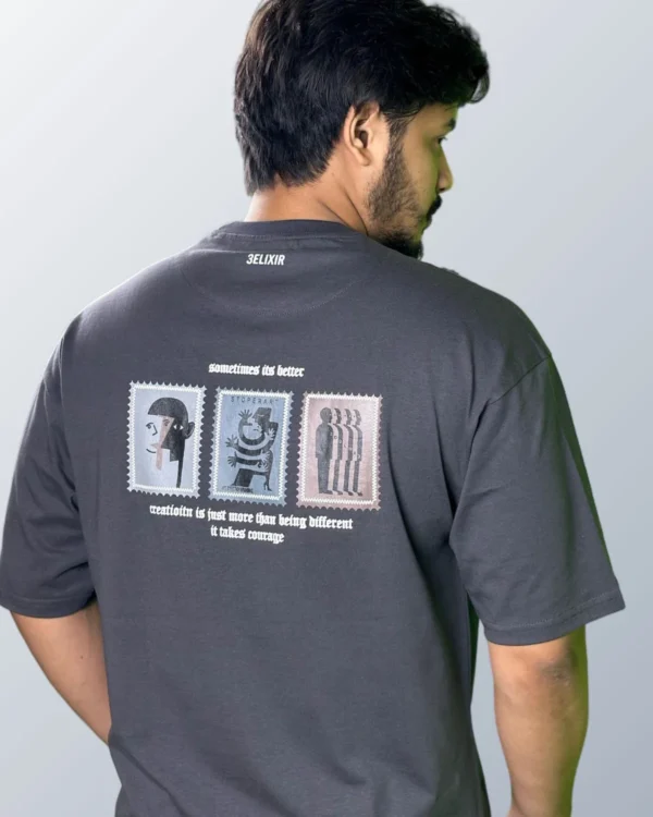 Sometimes is better- Drop Shoulder T-shirt - Image 3