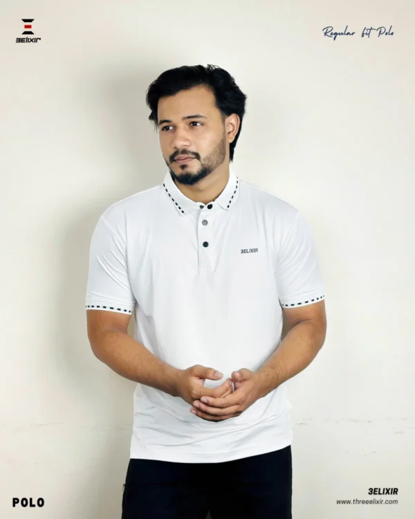 Butter White Polo - Image 2