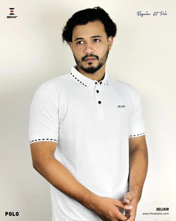 Elixir White Polo