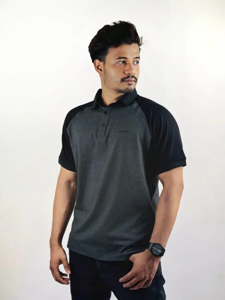 Premium Raglan POLO from 3 elixir