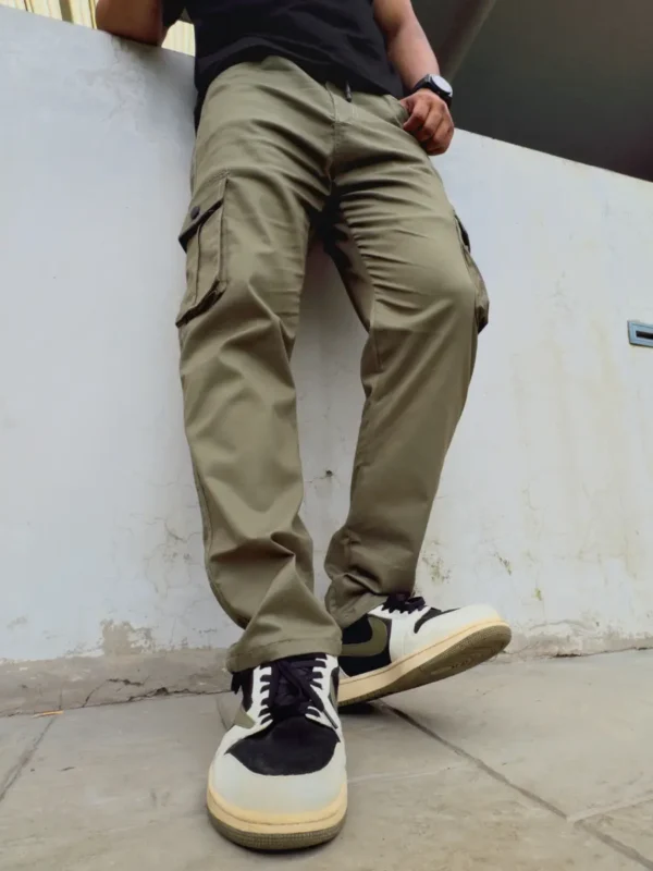 Olive 6 Pocket Cargo Pant