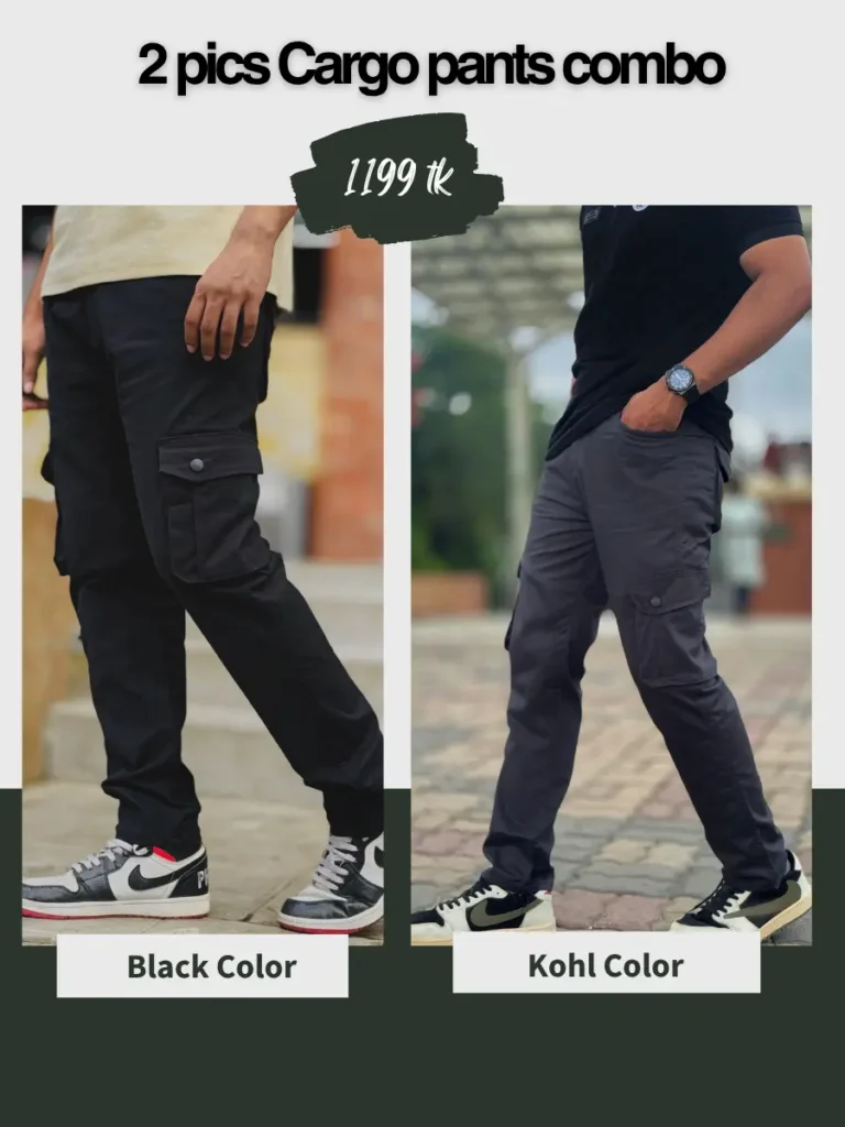 Black and Kohl pants combo from 3 elixir