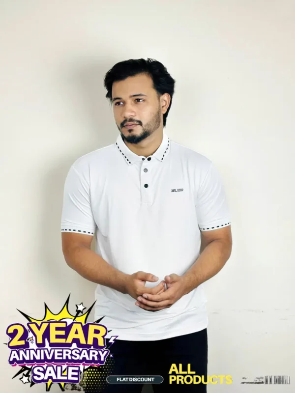 Butter White Polo