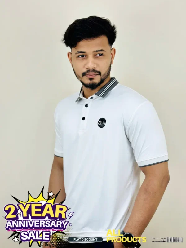 Elixir Butter white polo