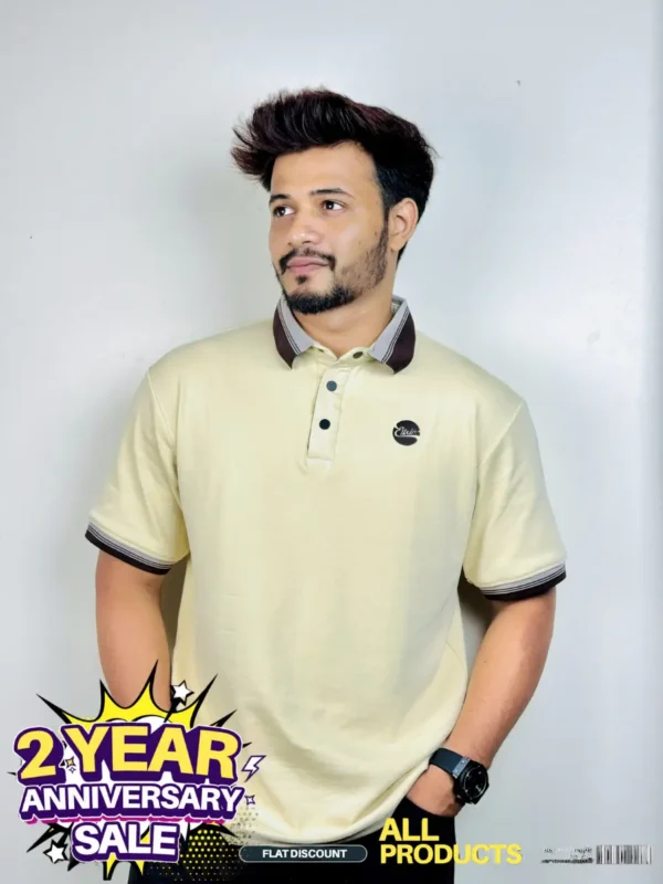 Oversized POLO Beige Color